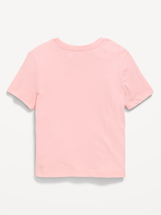 L'image numéro 3 présente T-shirt à imprimé d’anniversaire à manches courtes pour toute-petite