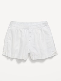 Image number 1 showing, Twill Boxer Shorts for Girls