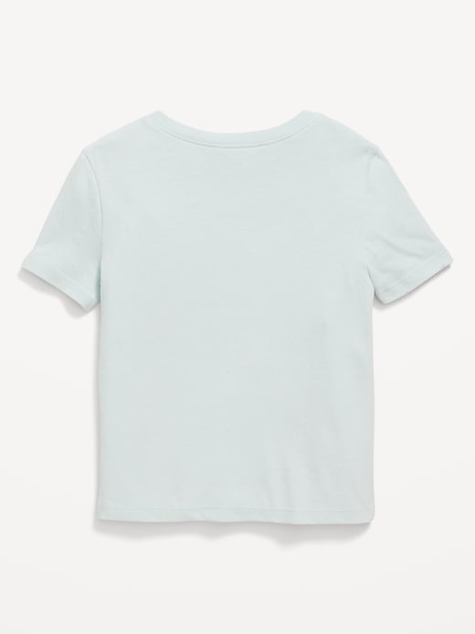 L'image numéro 3 présente T-shirt à imprimé d’anniversaire à manches courtes pour toute-petite