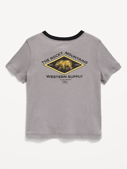 Image number 2 showing, Short-Sleeve Unisex Graphic T-Shirt for Toddler