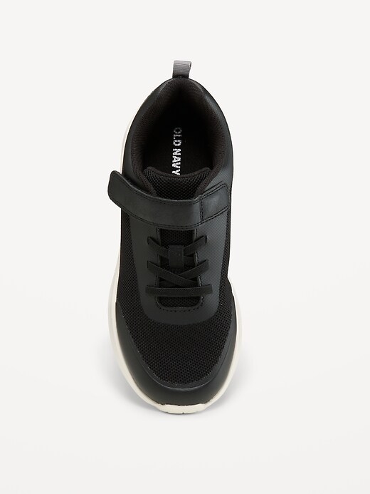 Image number 2 showing, Mesh Elastic-Lace Sneakers for Boys