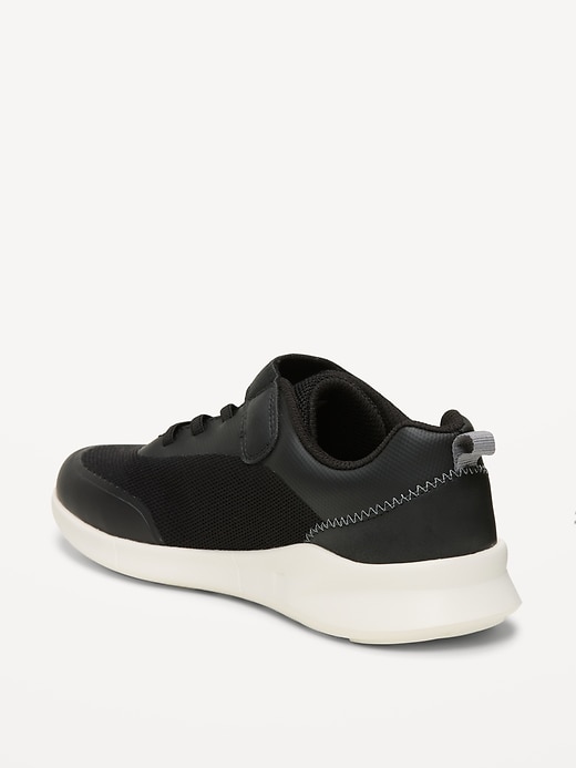 Image number 3 showing, Mesh Elastic-Lace Sneakers for Boys