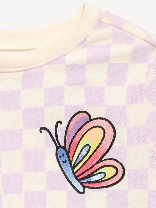 Image number 2 showing, Short-Sleeve Graphic T-Shirt for Toddler Girls