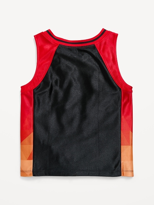 Image number 3 showing, Oversized Graphic Basketball Tank Top for Toddler Boys
