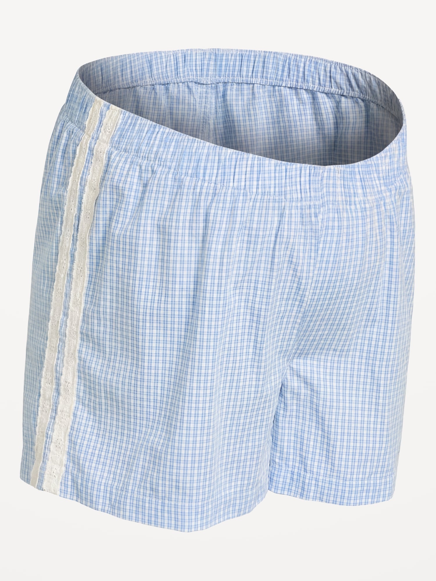 Short de pyjama boxeur en popeline maternit