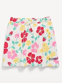 Image number 1 showing, French-Terry Logo-Graphic Skort for Toddler Girls