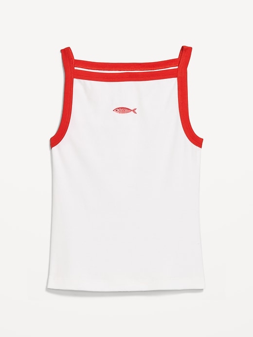 Image number 5 showing, Sleeveless Snug Apron Tank Top