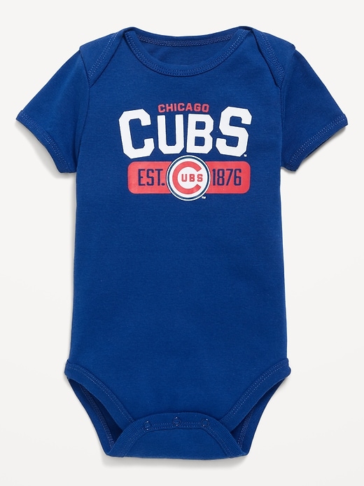 Image number 2 showing, Chicago Cubs Unisex Bodysuit for Baby