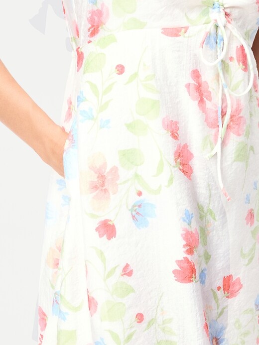 Image number 5 showing, Flutter-Sleeve Fit & Flare Mini Dress