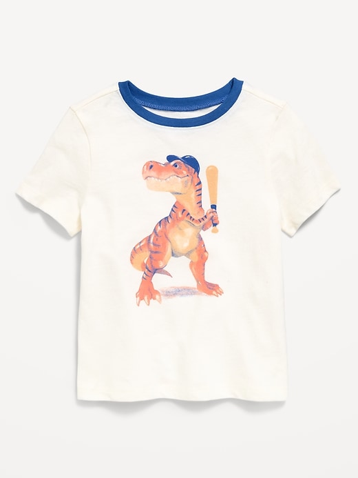 Image number 1 showing, Short-Sleeve Graphic T-Shirt for Toddler Boys