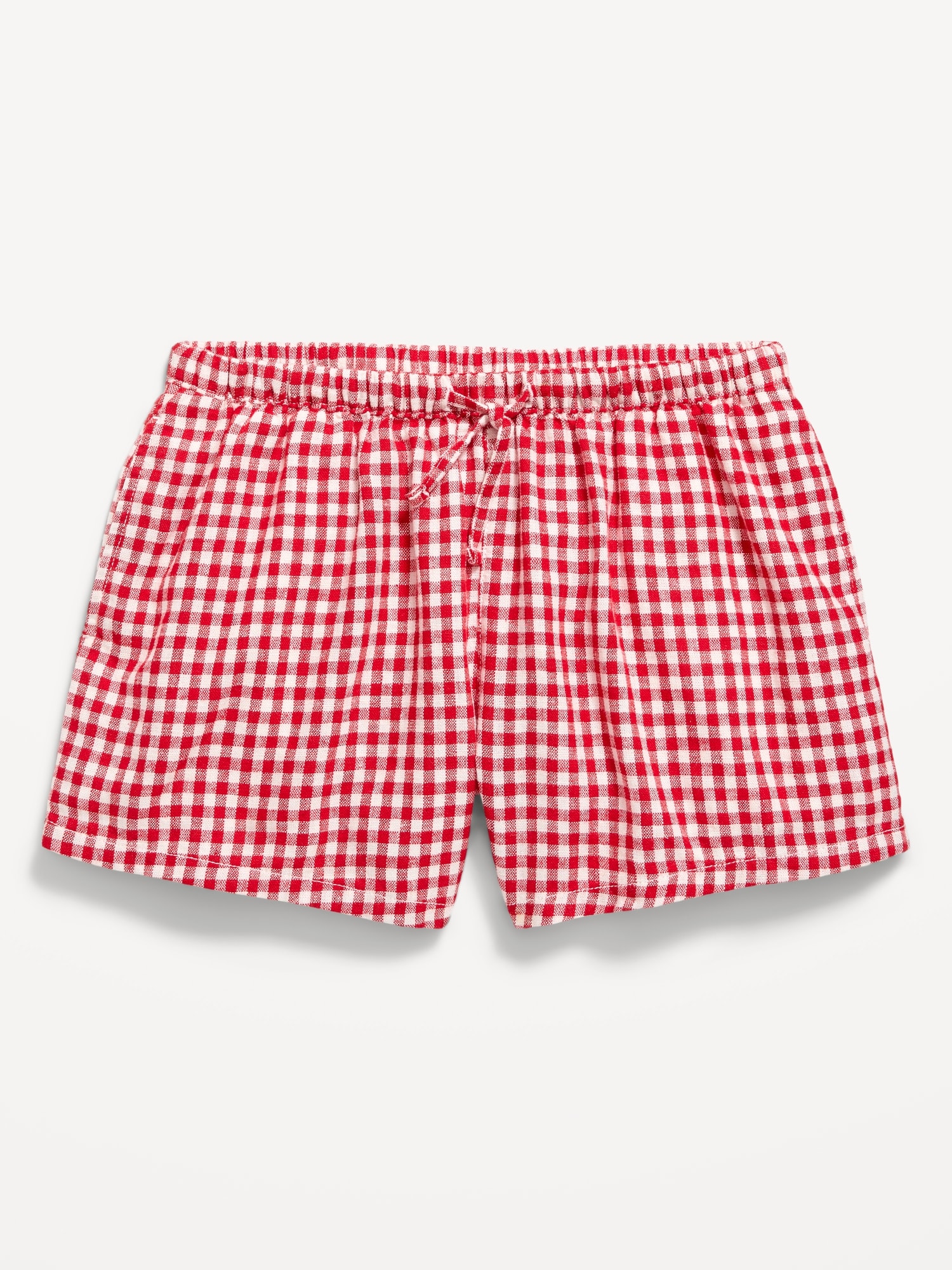 Printed Linen-Blend Shorts for Girls