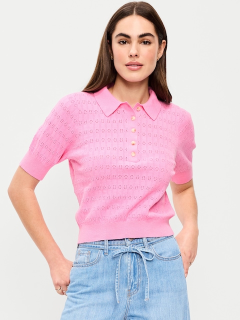 SoSoft Lite Pointelle Polo