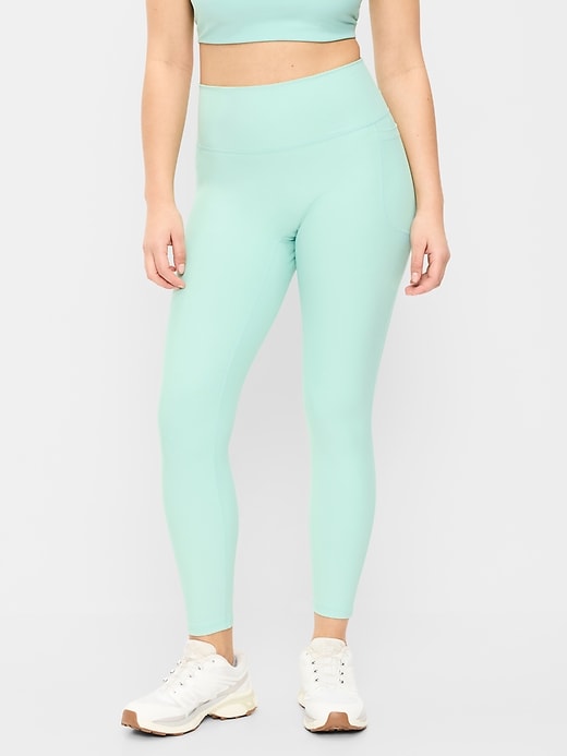 Image number 4 showing, Extra-High Waisted PowerSoft Boundless 7/8 Pocket Leggings – No Front Seam
