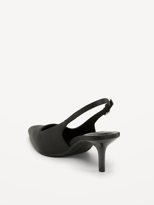 Image number 4 showing, The Occasion by Old Navy Slingback Heels for Women