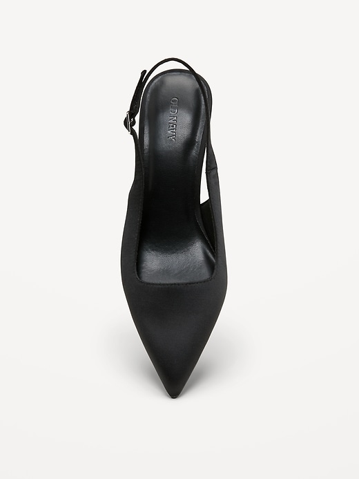 Image number 2 showing, The Occasion by Old Navy Slingback Heels for Women