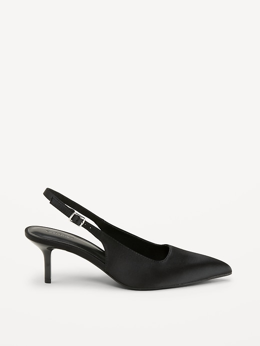 Image number 3 showing, The Occasion by Old Navy Slingback Heels for Women