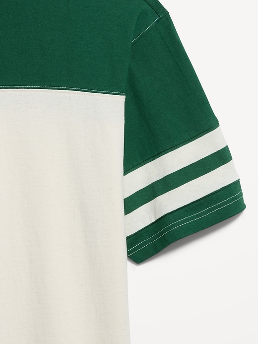 Image number 5 showing, Heavyweight Short-Sleeve Football-Style T-Shirt