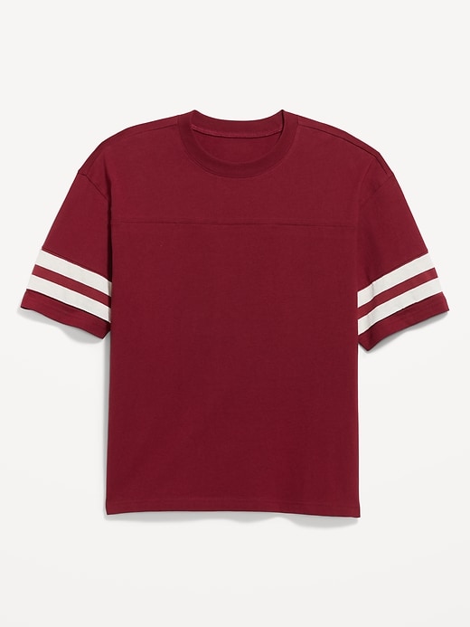 Image number 4 showing, Heavyweight Short-Sleeve Football-Style T-Shirt
