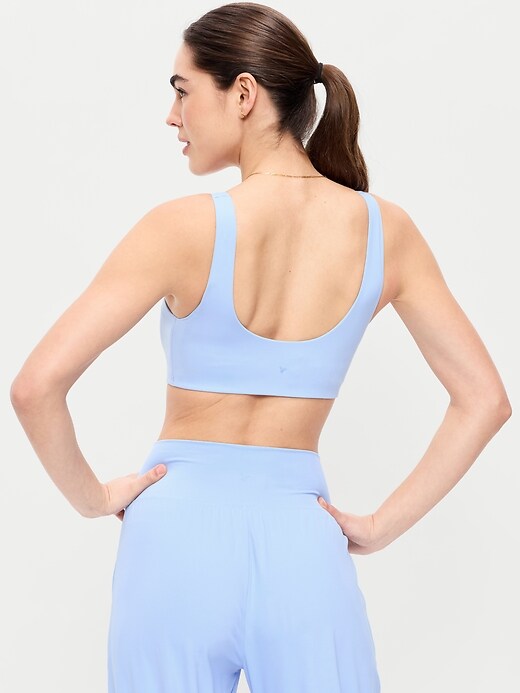 Image number 2 showing, Light Support StudioSmooth Square-Neck Sports Bra
