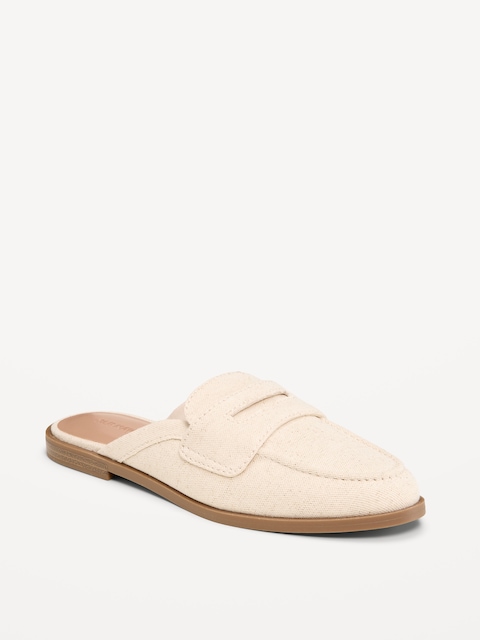 Loafer Mule Shoes for Women
