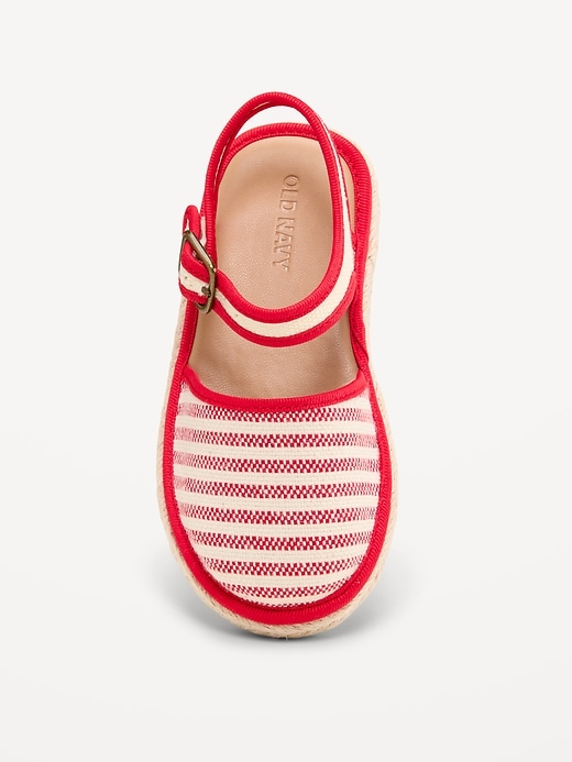 L'image numéro 2 présente Sandales-espadrilles pour toute-petite
