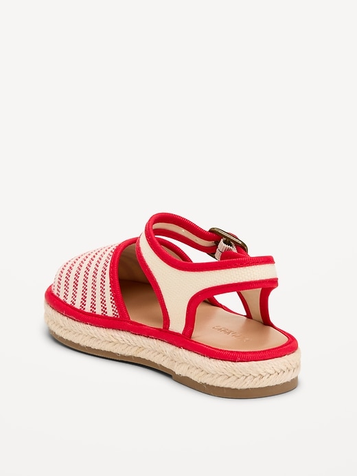 L'image numéro 3 présente Sandales-espadrilles pour toute-petite