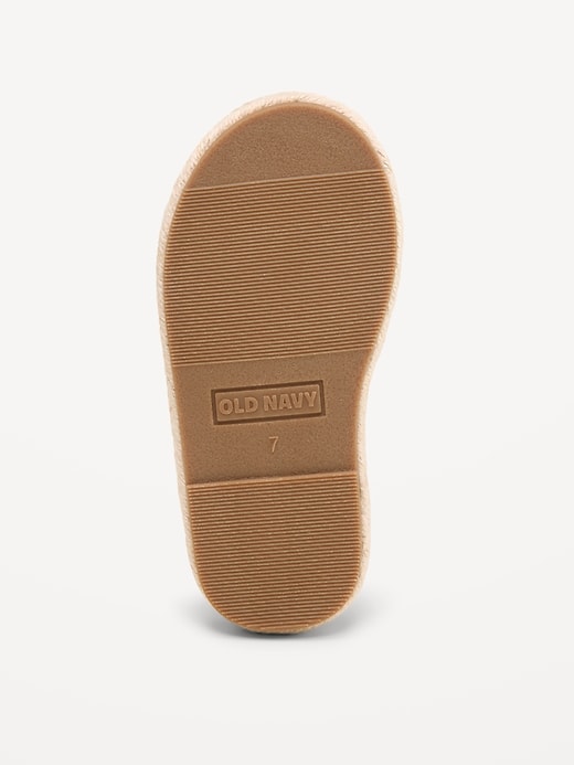 L'image numéro 4 présente Sandales-espadrilles pour toute-petite