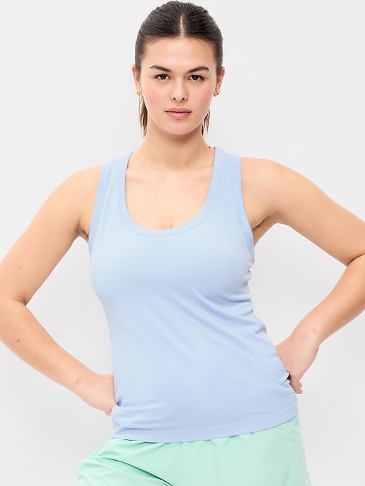 Image number 1 showing, Fluid Seamless Fitted Tank Top