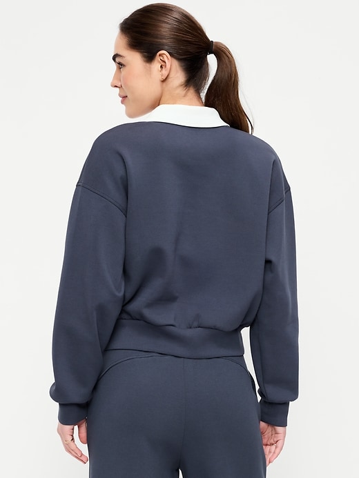 L'image numéro 2 présente Polo en Molleton dynamique piqué