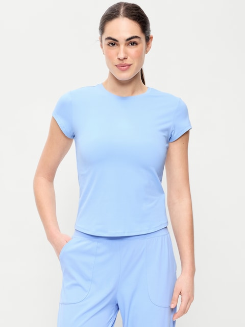 StudioSmooth Short-Sleeve Base Layer Top