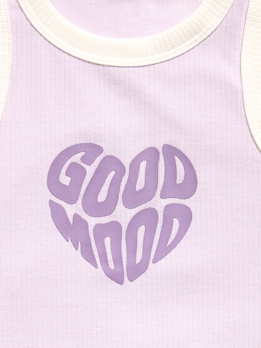 Image number 4 showing, Fitted Tank Top for Girls