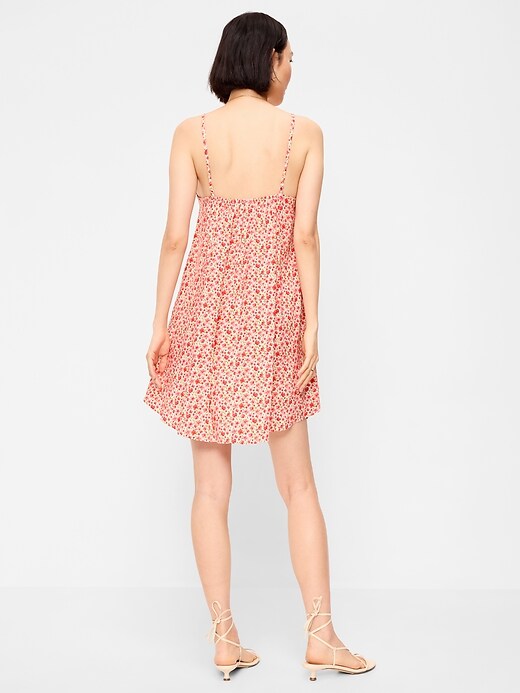 Image number 2 showing, Ruffle-Trim Asymmetrical Mini Dress