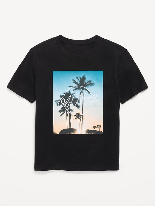 Image number 1 showing, Short-Sleeve Logo-Graphic T-Shirt for Boys
