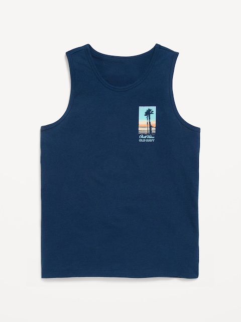 Logo-Graphic Tank Top for Boys