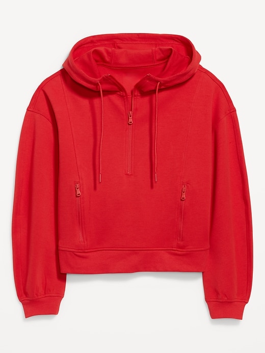 Image number 1 showing, Dynamic Fleece Half-Zip Hoodie Sweatshirt