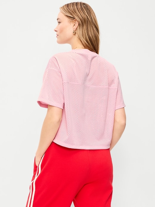 Image number 3 showing, Mesh Jersey Football Top