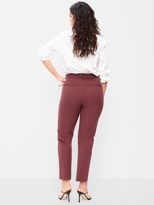 Image number 7 showing, High-Waisted Pixie Straight Pants