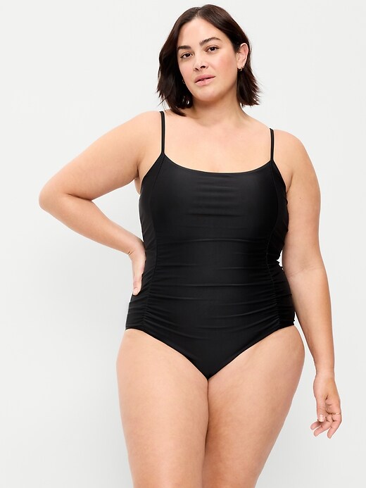 Image number 7 showing, Ruched One-Piece Swimsuit