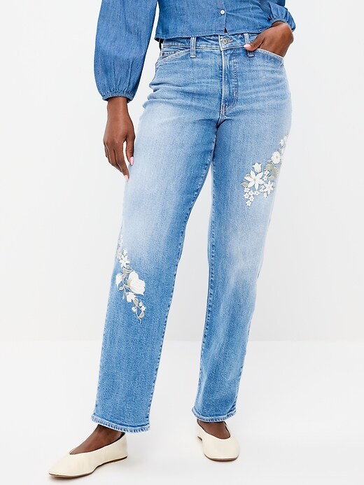 Image number 2 showing, Curvy High-Waisted OG Loose Jeans
