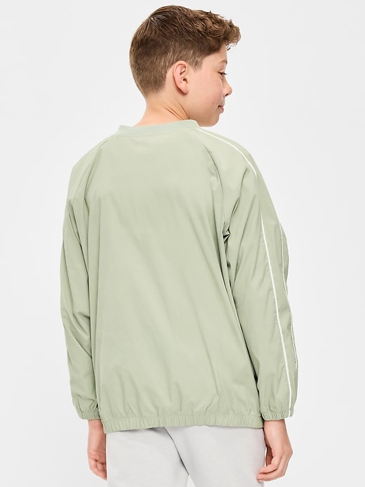 Image number 2 showing, Oversized V-Neck Performance Pullover for Boys