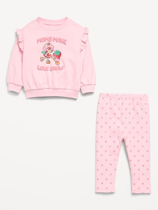 Image number 2 showing, Strawberry Shortcake™ Sweatshirt and Leggings Set for Baby