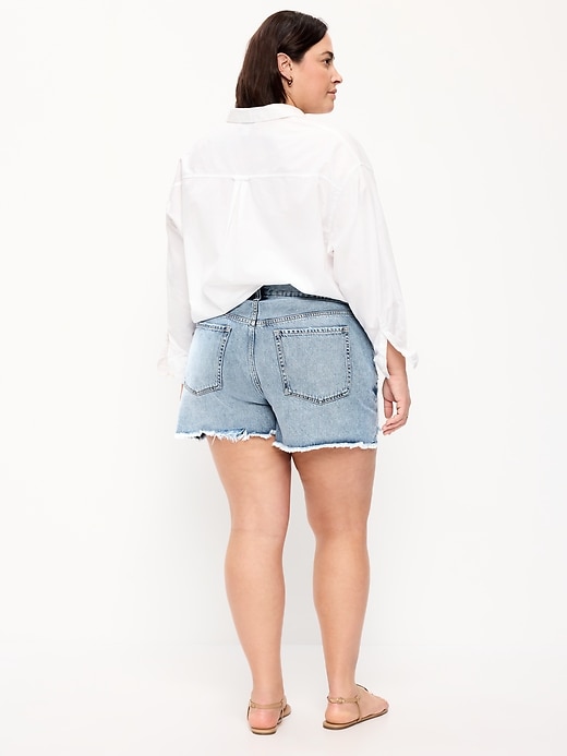 Image number 7 showing, High-Waisted OG Jean Shorts -- 4-inch inseam