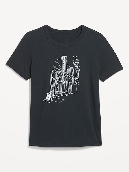 Image number 1 showing, EveryWear Crew-Neck Logo-Graphic T-Shirt