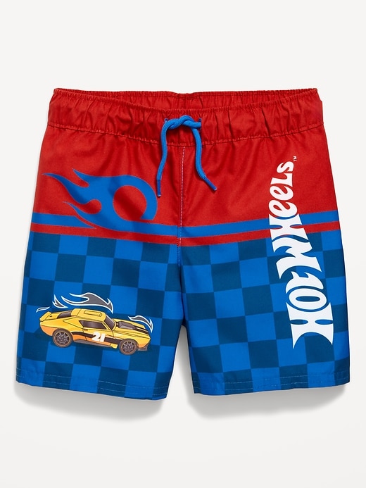 Image number 1 showing, Hot Wheels™ Swim Trunks for Toddler Boys
