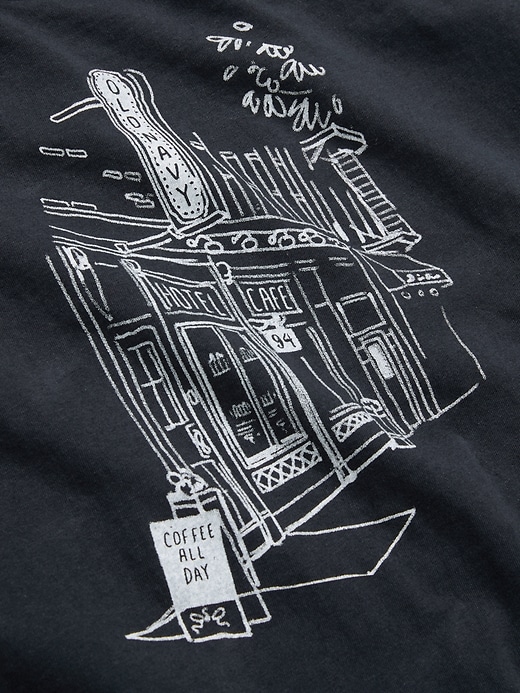 Image number 2 showing, EveryWear Crew-Neck Logo-Graphic T-Shirt