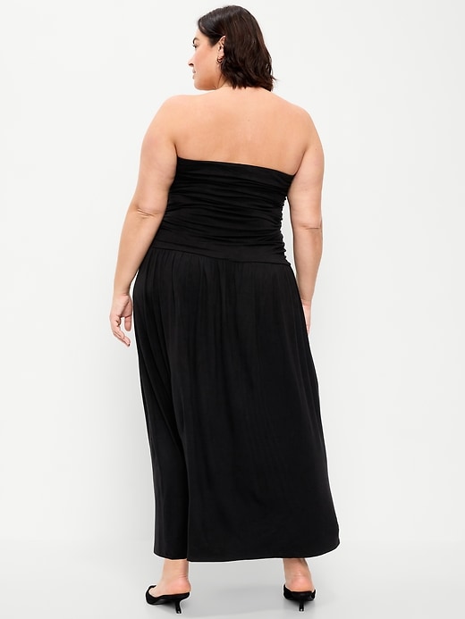 Image number 9 showing, Fit & Flare Drop-Waist Maxi Tube Dress