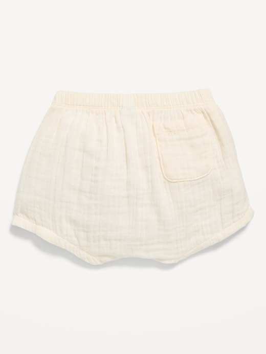 L'image numéro 2 présente Short à double tissage pour bébé