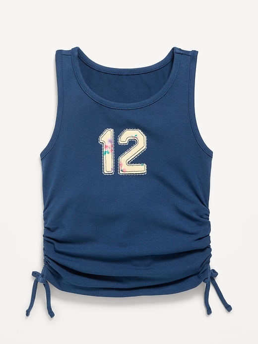 Image number 2 showing, Side-Ruched Tank Top for Girls