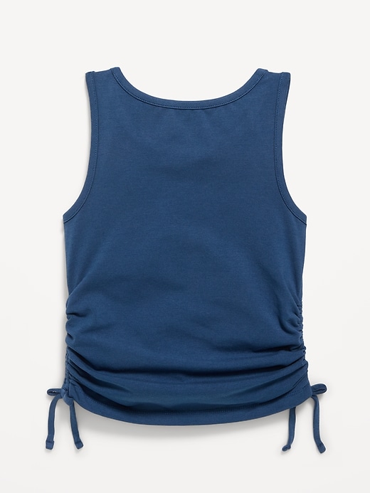 Image number 3 showing, Side-Ruched Tank Top for Girls