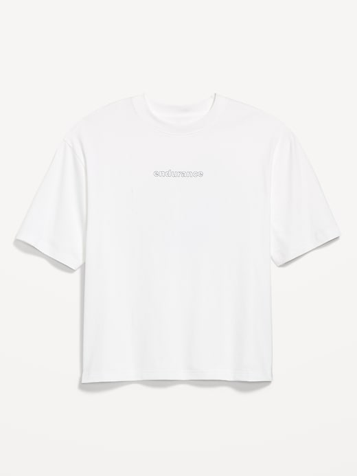 Image number 4 showing, Heavyweight Graphic Cropped T-Shirt